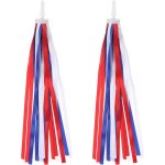 Kal - rubans guidon vélo, pompons colorés pour accessoires décoration guidon vélo, tricycle pour filles, ... Kal - rubans guidon vélo, pompons colorés pour accessoires décoration guidon vélo, tricycle pour filles, ...