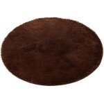 Kal - tapis de tapis en peluche rond de 40 cm, salle de bain et douche a non - glissière douce pour chambre, ... Kal - tapis de tapis en peluche rond de 40 cm, salle de bain et douche a non - glissière douce pour chambre, ...
