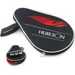 Kalanka - 1 pi�ce housse raquette ping pong, housse de raquette safe avec rangement balles - durable ...