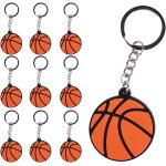 Kalanka - 10 pcs porte - cls de mini basketball porte - cls de faveur de basketball balles anti - stress ...