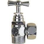 Kalanka - 10724122 robinet d'arrêt equerre en laiton chromé a visser r21 pour chasse d'eau wc, chromé ... Kalanka - 10724122 robinet d'arrêt equerre en laiton chromé a visser r21 pour chasse d'eau wc, chromé ...