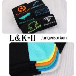 Kalanka - 12 paires chaussettes pour enfants garons filles chaussettes de sport chaussettes d'hiver ...