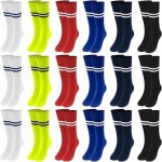 Kalanka - lot de 18 paires de chaussettes de football pour enfants - chaussettes hautes pour halloween ... Kalanka - lot de 18 paires de chaussettes de football pour enfants - chaussettes hautes pour halloween ...