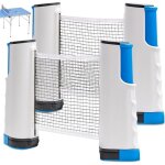 Kalanka - lot de 2 filets de tennis de table r�glables et r�tractables - filet de rechange pour ping ...