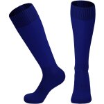 Kalanka - lot de 2 paires de chaussettes de football pour enfants m bleu marine
