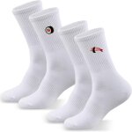 Kalanka - 2 paires chaussettes de sport drles respirantes chaussettes de tennis chaussettes boissons ...