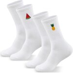 Kalanka - 2 paires chaussettes de sport drles respirantes chaussettes de tennis chaussettes boissons ...