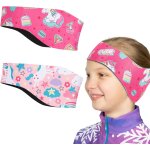 Kalanka - 2 pcs bandeau de natation pour enfants, elastique bandeau protection oreille piscine de natation ...