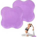 Kalanka - 2 pi�ces genouill�re de yoga coussin de genou pad genouill�re, tapis de yoga genouill�res l�ger, ...