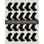 Kalanka - lot de 20 paires de chaussettes de tennis, unisexes, en coton doux, chaussettes pour homme ... Kalanka - lot de 20 paires de chaussettes de tennis, unisexes, en coton doux, chaussettes pour homme ...