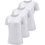 Kalanka - lot de 3 chemises de course a pied a manches courtes / longues pour femme, protection solaire ...