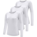Kalanka - lot de 3 chemises de course a pied a manches courtes / longues pour femme, protection solaire ... Kalanka - lot de 3 chemises de course a pied a manches courtes / longues pour femme, protection solaire ...