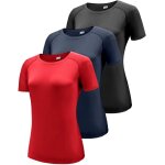 Kalanka - lot de 3 chemises de course a pied a manches courtes / longues pour femme, protection solaire ... Kalanka - lot de 3 chemises de course a pied a manches courtes / longues pour femme, protection solaire ...