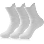 Kalanka - 3 paires de chaussettes de basketball extra epaisses, chaussettes de sport homme / femme, chaussette ...