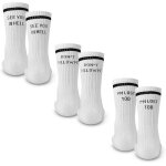 Kalanka - lot de 3 paires de chaussettes blanches en coton - chaussettes de tennis rétro pour homme et ... Kalanka - lot de 3 paires de chaussettes blanches en coton - chaussettes de tennis rétro pour homme et ...