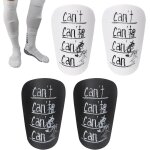 Kalanka - 4 pices protege tibia foot, 6x10cm protege tibia foot enfant, mini protge - tibias lgers ...