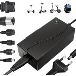 Kalanka - 42v 2a chargeur trotinette electrique, chargeur hoverboard avec 6 connecteurs, 36v universel ...