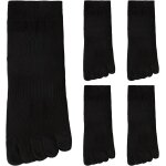 Kalanka - 5 paires chaussettes a doigts femme 35 - 42, chaussettes orteils s�par�s respirantes, chaussettes ...