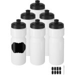 Kalanka - lot de 6 bouteilles d'eau compressibles de 700 ml pour le sport et le fitness, pour le cyclisme, ... Kalanka - lot de 6 bouteilles d'eau compressibles de 700 ml pour le sport et le fitness, pour le cyclisme, ...