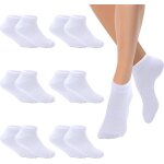 Kalanka - lot de 6 paires de chaussettes en maille respirante pour garçons et filles en coton uni pour ... Kalanka - lot de 6 paires de chaussettes en maille respirante pour garçons et filles en coton uni pour ...
