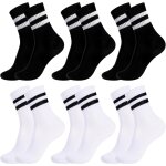 Kalanka - lot de 6 paires de chaussettes de sport en coton pour enfants garçons filles chaussettes de ... Kalanka - lot de 6 paires de chaussettes de sport en coton pour enfants garçons filles chaussettes de ...