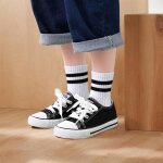 Kalanka - lot de 9 paires de chaussettes de tennis pour enfant garçon et fille en coton elastique unisexe ... Kalanka - lot de 9 paires de chaussettes de tennis pour enfant garçon et fille en coton elastique unisexe ...