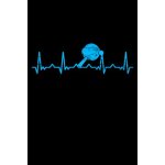 Kalanka - : balle de ping - pong de battement de coeur de joueur de ping - pong cahier din a5 6x9 pouces ...