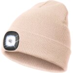 Kalanka - bonnet rechargeable a led - cadeau idal pour papa a nol - bonnet de remplissage avec lampe ...
