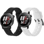 Kalanka - bracelet compatible avec coros pace 2 / apex (42mm) bracelet - 2x bracelet de rechange en silicone ...