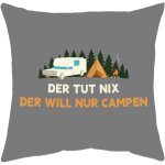 Kalanka - cadeaux de camping amusants pour hommes, 45 x 45 cm, housse de coussin personnalis�e, cadeau ...