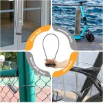 Kalanka - cadenas a câble pour trottinette avec combinaison, cadenas a code pour portail extérieur, antivol ... Kalanka - cadenas a câble pour trottinette avec combinaison, cadenas a code pour portail extérieur, antivol ...