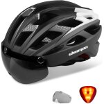 Kalanka - casque de vélo avec eclairage led, casque de vélo avec eclairage de sécurité casque de vélo ... Kalanka - casque de vélo avec eclairage led, casque de vélo avec eclairage de sécurité casque de vélo ...