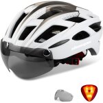 Kalanka - casque de vélo avec eclairage led, casque de vélo avec eclairage de sécurité casque de vélo ... Kalanka - casque de vélo avec eclairage led, casque de vélo avec eclairage de sécurité casque de vélo ...