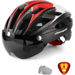 Kalanka - casque de vélo avec eclairage led, casque de vélo avec eclairage de sécurité casque de vélo ... Kalanka - casque de vélo avec eclairage led, casque de vélo avec eclairage de sécurité casque de vélo ...