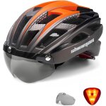 Kalanka - casque de vélo avec eclairage led, casque de vélo avec eclairage de sécurité casque de vélo ... Kalanka - casque de vélo avec eclairage led, casque de vélo avec eclairage de sécurité casque de vélo ...