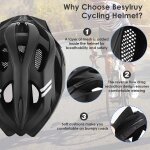 Kalanka - casque de vlo vtt casque de ville casque de vlo unisexe taille rglable respirant casque ...