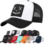 Kalanka - casquette de baseball unisexe imprims brod ajustable respirante casquette mesh de baseball ...