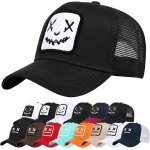Kalanka - casquette de baseball unisexe imprims brod ajustable respirante casquette mesh de baseball ...
