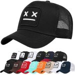 Kalanka - casquette de baseball unisexe imprims brod ajustable respirante casquette mesh de baseball ...