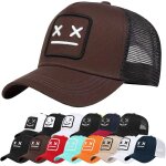 Kalanka - casquette de baseball unisexe imprims brod ajustable respirante casquette mesh de baseball ...