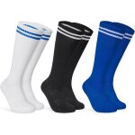 Kalanka - chaussettes de foot enfant, lot de 3 paires de chaussettes hautes montantes entraînement sport ... Kalanka - chaussettes de foot enfant, lot de 3 paires de chaussettes hautes montantes entraînement sport ...