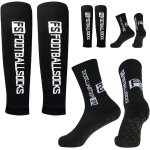Kalanka - chaussettes de football, 2 paires de chaussettes antidrapantes, chaussettes unisexes pour ...