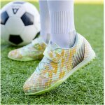 Kalanka - chaussures de football antidérapantes sans lacets pour enfants, unisexes, pour garçons et filles ... Kalanka - chaussures de football antidérapantes sans lacets pour enfants, unisexes, pour garçons et filles ...