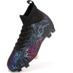 Kalanka - chaussures de football garon fille professionnelles avec crampons adolescents antidrapants ...
