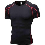 Kalanka - chemises de compression a manches courtes pour homme - t - shirt de sport a schage rapide ...