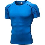 Kalanka - chemises de compression a manches courtes pour homme - t - shirt de sport a schage rapide ...