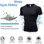 Kalanka - chemises de compression a manches courtes pour homme - t - shirt de sport a schage rapide ...