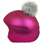 Kalanka - coolcasc exclusive rose, pompon gris - housse de casque universelle - accessoire coquette et ... Kalanka - coolcasc exclusive rose, pompon gris - housse de casque universelle - accessoire coquette et ...