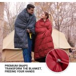 Kalanka - couverture de camping lgre d'extrieur 200, 7 x 144, 8 cm, couverture de voyage multifonctionnelle ...