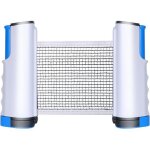 Kalanka - filet de ping pong r�tractable, 67 * 7. 5in filet de tennis de table portable, filet de rechange ...